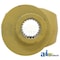 A & I Products Tractor Yoke, Splined 1 3/8" - 21 Spline w/ QDP 4" x4" x6" A-BP507083751-A - alternate 2